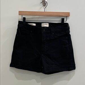 High Rise Universal Thread Black Jean Shorts